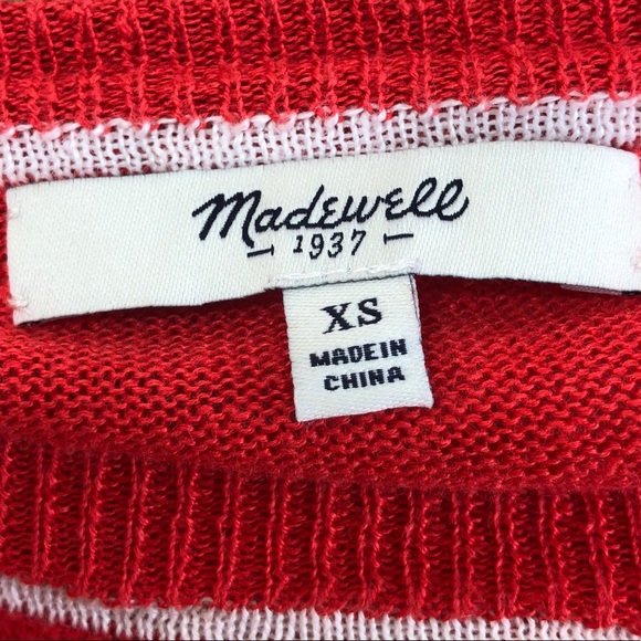 Madewell Rugby Arm Band Linen Sweater - Picture 4 of 4